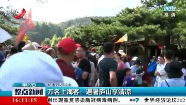 万名上海客:避暑庐山享清凉