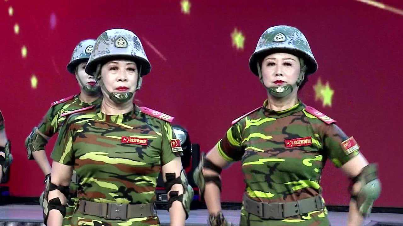 军舞《热血军魂》 战友歌舞团