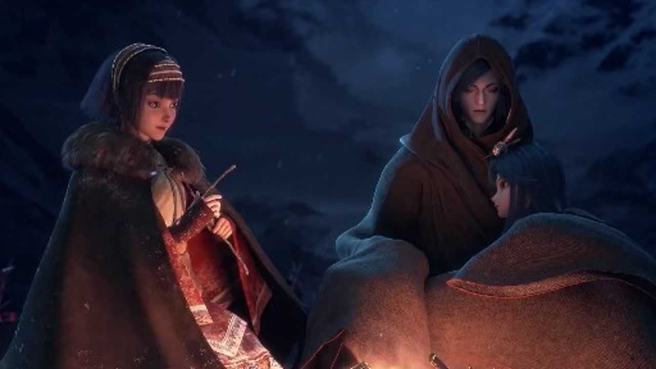 镜双城动画云荒偶遇神秘傀儡师