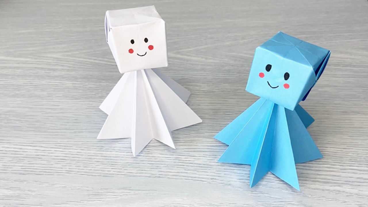 雨季必备晴天娃娃折纸 一说晴天娃娃我想起聪明的一休 你们呢?