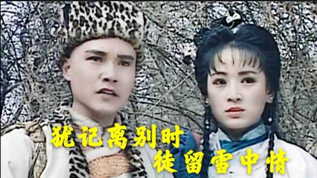 一首难忘的影视原声歌曲《雪中情》经典永恒,优美醉人的旋律,一听难忘!