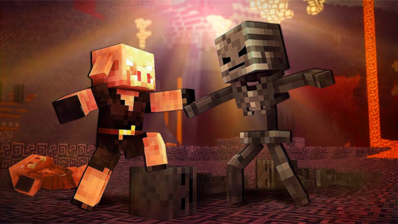 我的世界mc动画:下界勇士猪灵的诞生_腾讯视频