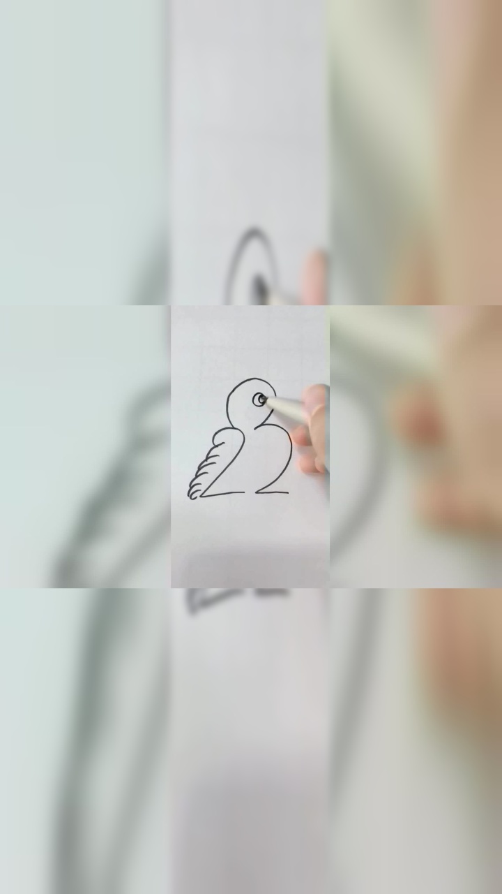 用数字画鸽子 - 搜狗搜索.mp4_腾讯视频