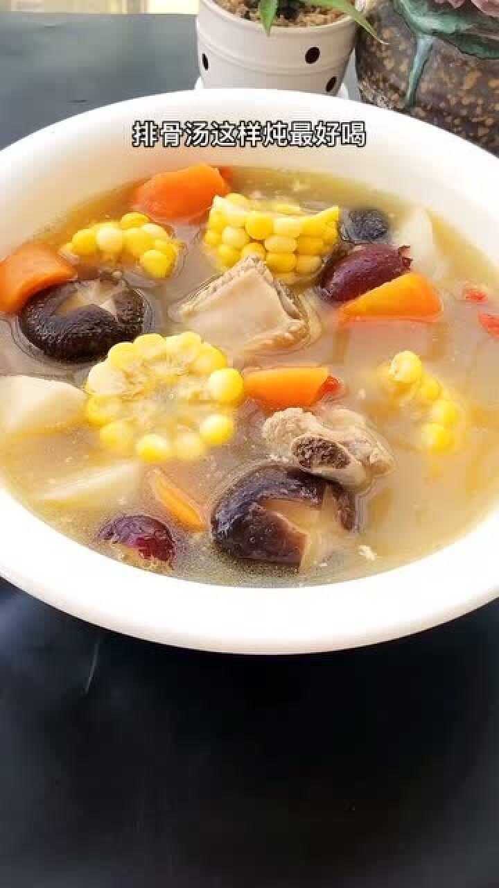 排骨汤这样炖,简单又好喝