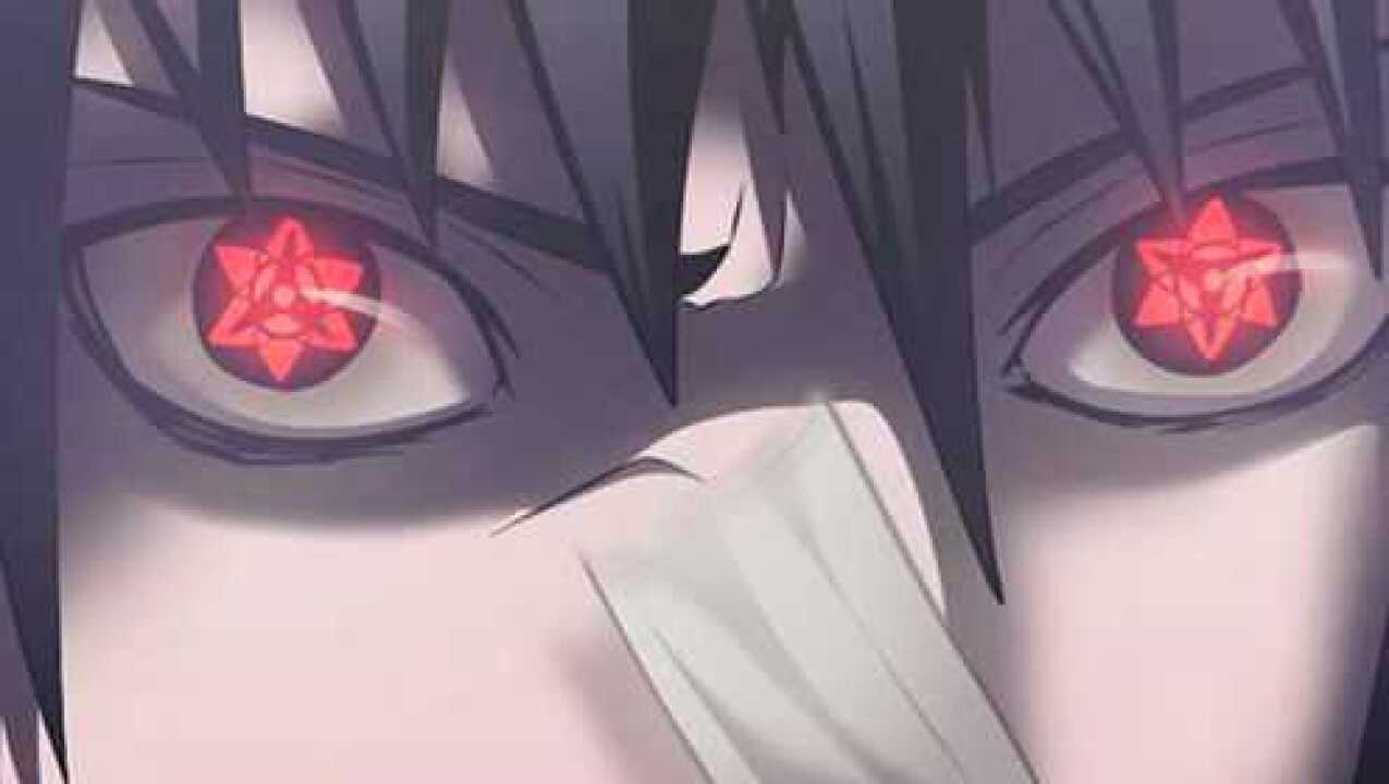 火影:宇智波一族的荣耀,写轮眼开眼瞬间.超燃混剪