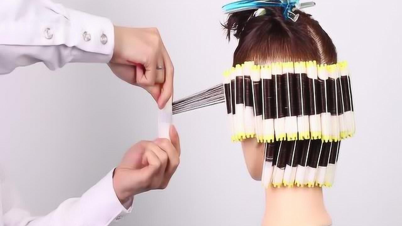 烫发技术——扭转杠