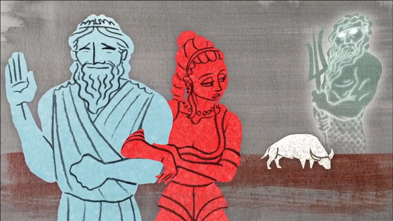 古希腊神话:王后爱上公牛,不惜伪装自己,谁料竟生出怪物