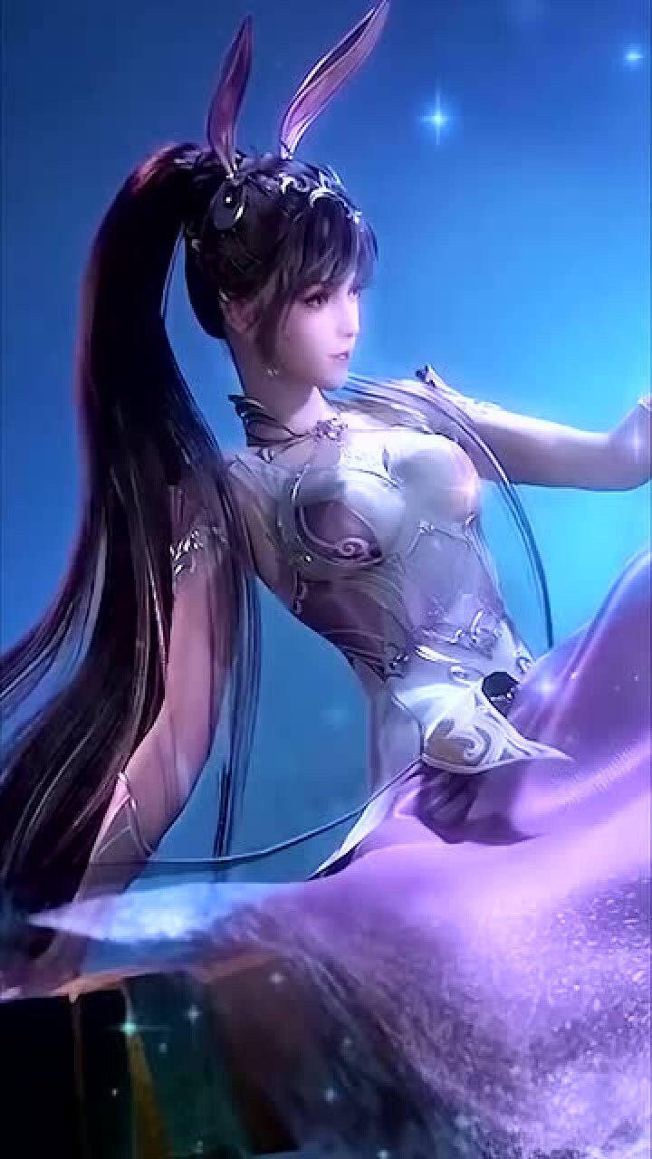 送你一张动态壁纸五年后的小舞荣荣竹清也太美了吧