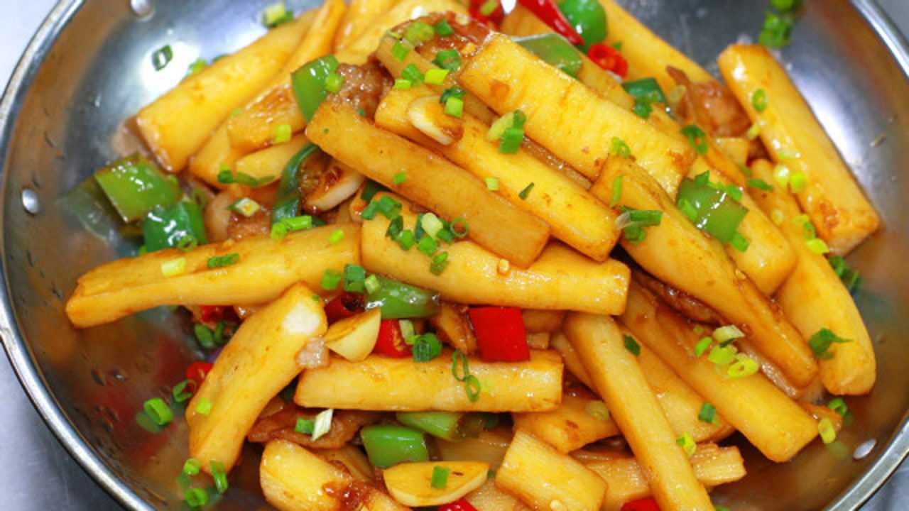 为什么饭店的干锅山药那么好吃?涛锅告诉你小技巧,家人天天夸你是大厨