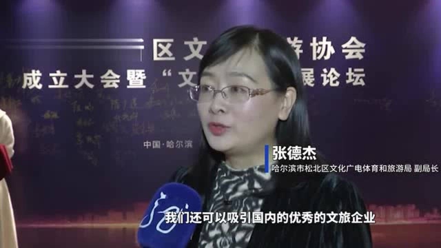 哈尔滨新区文化旅游协会成立大会 暨“文旅+”发展论坛拉开序幕