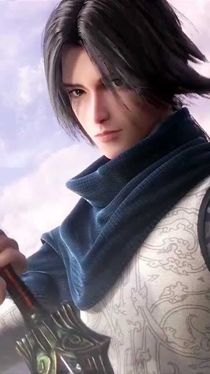 天行九歌,盖聂的神仙颜值,英俊潇洒