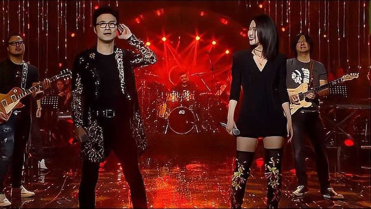 汪峰与摇滚女王谭维维震撼献唱,开口就将舞台燃炸,绽放神级现场