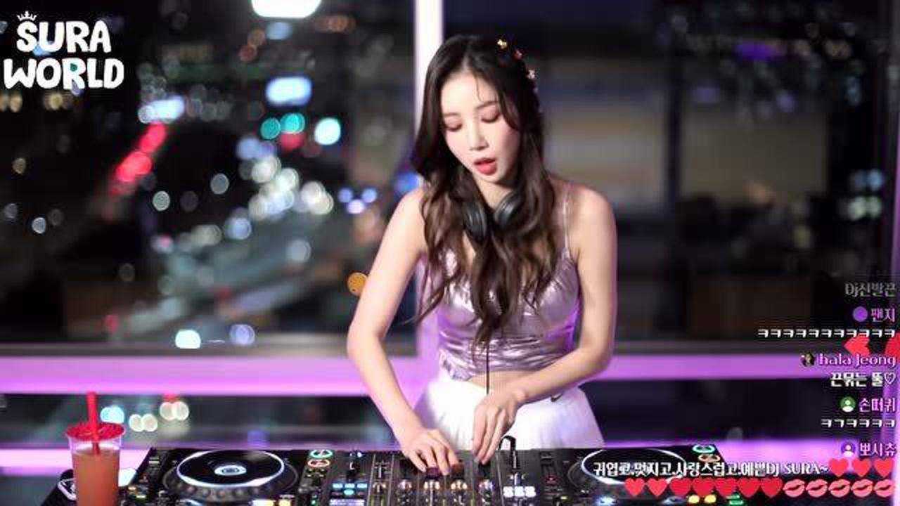 韩国女神djsura现场混音推荐单曲18