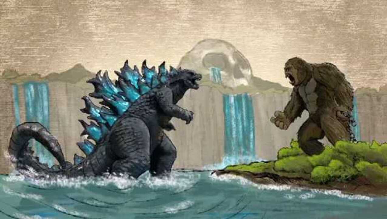 哥斯拉vs金刚,前面的动画太好看了,真佩服这些大神