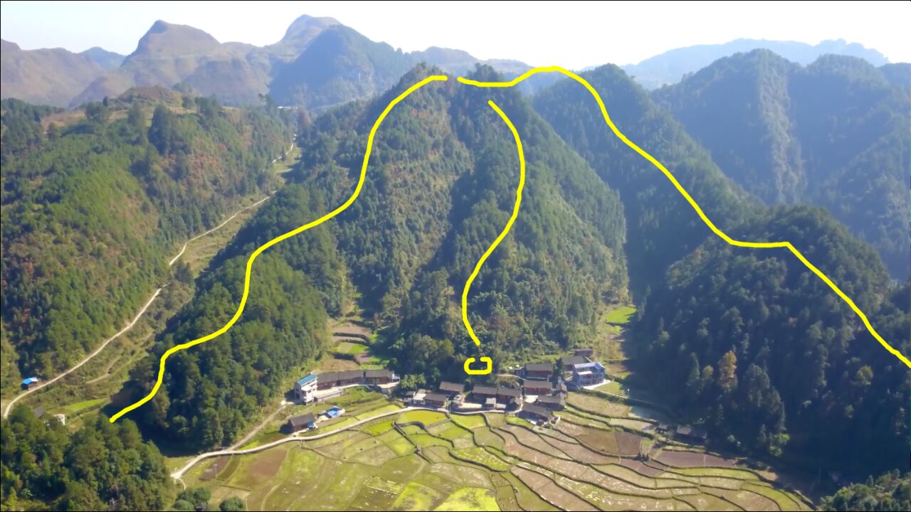 寻龙点穴:三龙相聚必有一珠,名副其实的风水宝地!