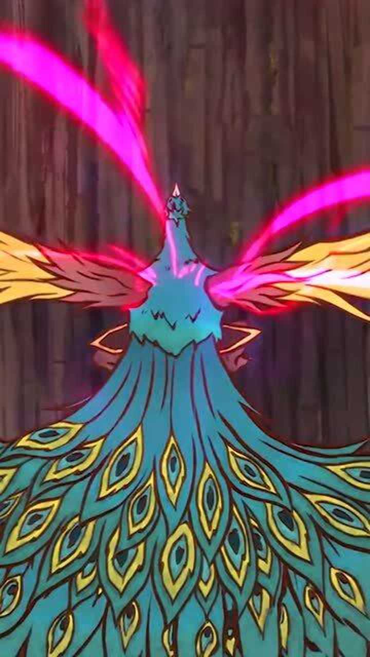 雾山五行孔雀的颜值巅峰国漫厉害了