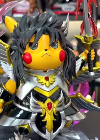 皮卡丘终于不是秃头了,长出头发了