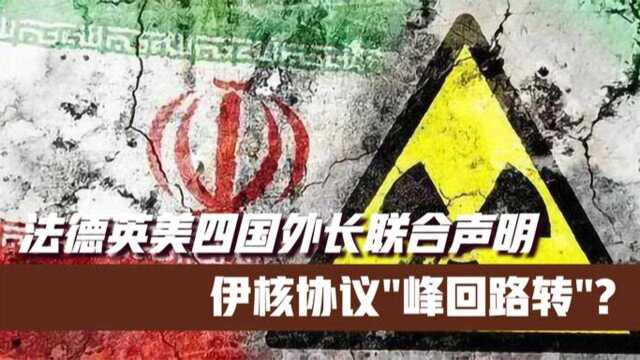 法德英美四国外长联合声明 伊核协议\