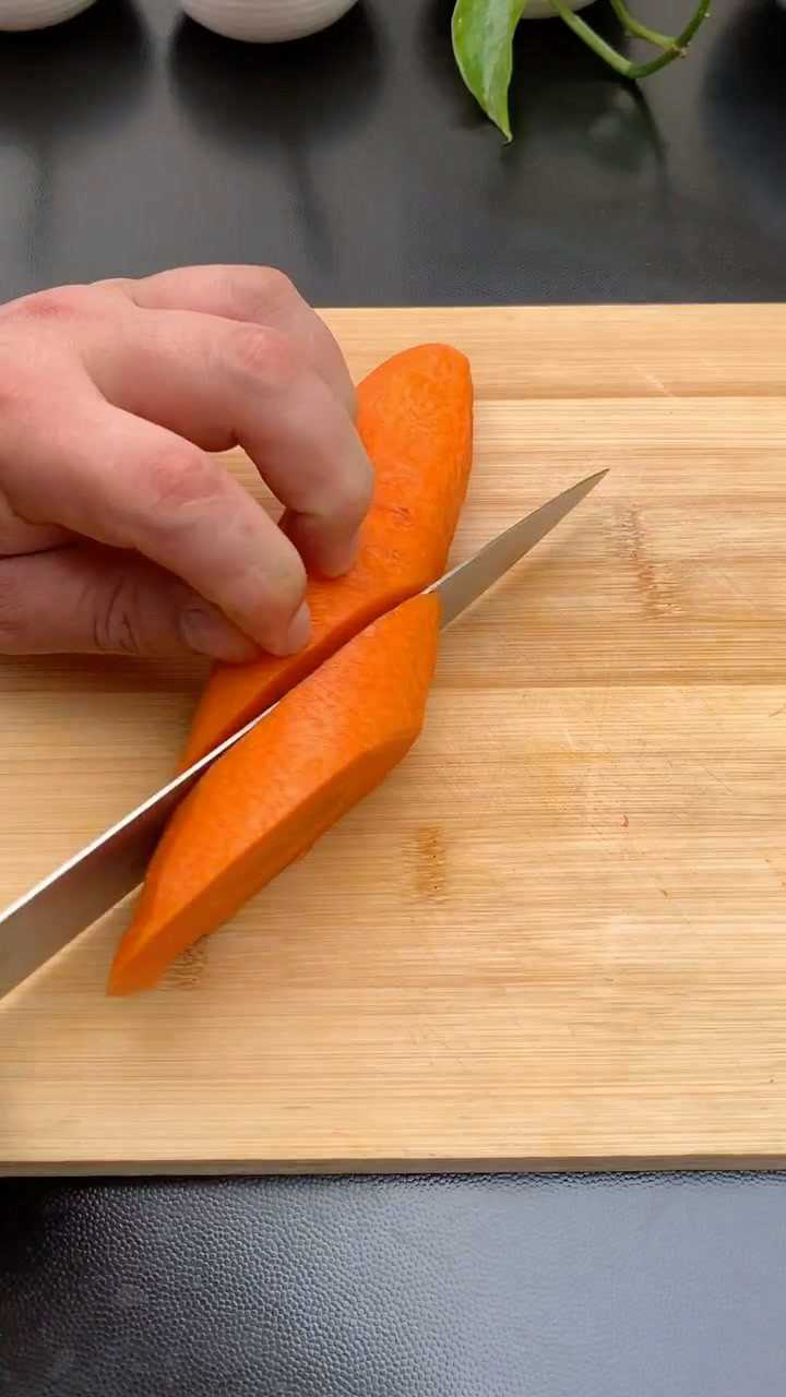 胡萝卜花刀的切法大全图片
