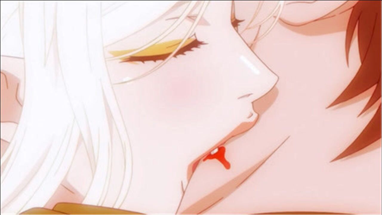 美女吸血鬼失去四肢少年为了救她主动伸出脖子让她吸