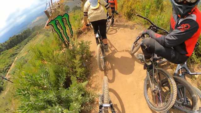 世界上最大的MTB山地车跳跃