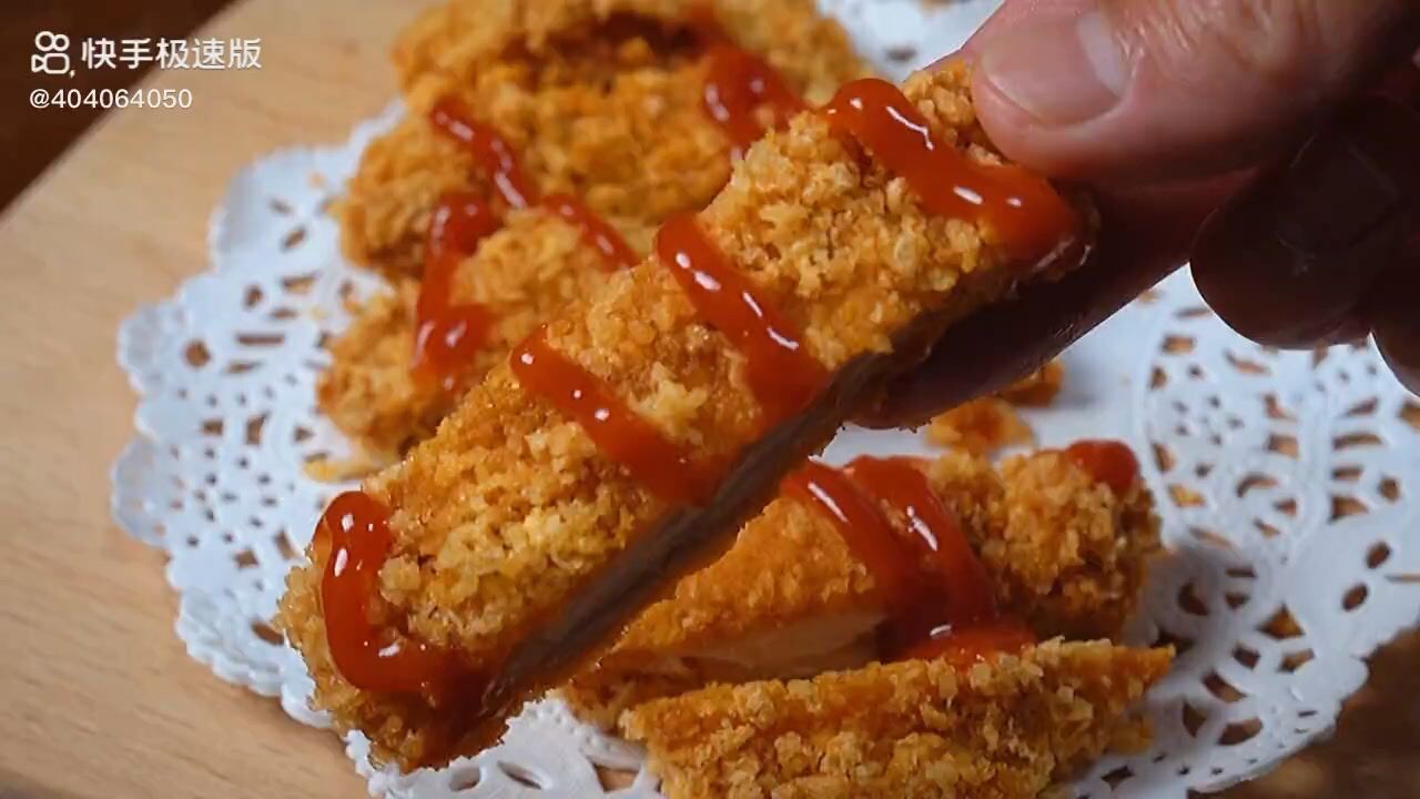 香酥可口的小鸡排