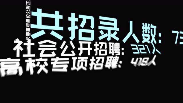 长春事业单位739人公告已发布!抓住这次获得体制内工作的机会!