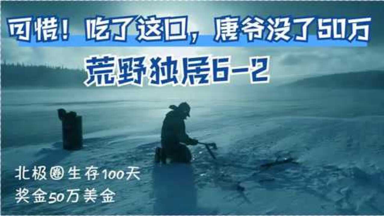 荒野独居62北极荒野生存挑战100天价值300万的食物出现