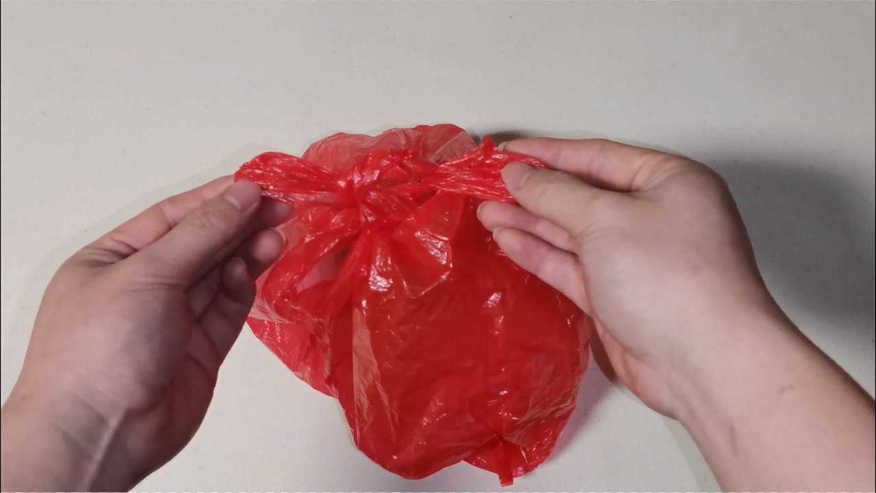 系塑料袋的方法图解图片
