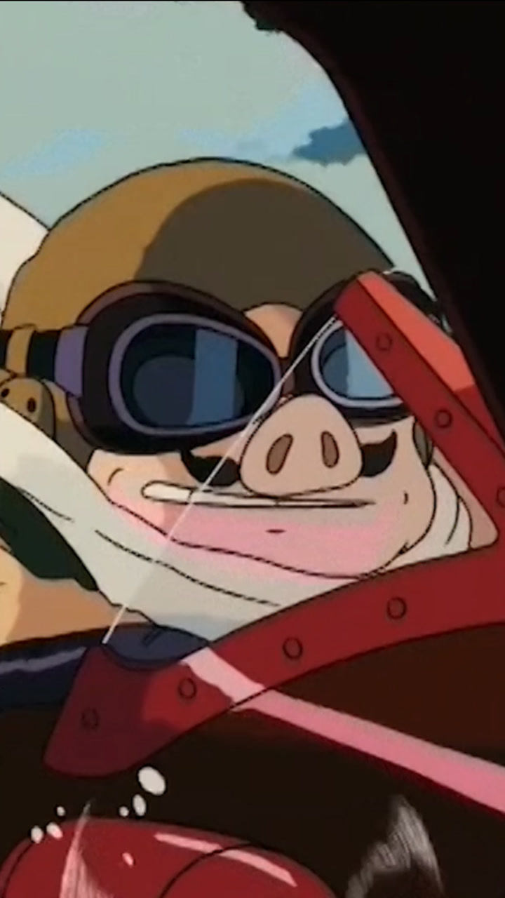 宫崎骏电影红猪7波鲁克因时局变化做好的飞机没有试飞就直接起飞了