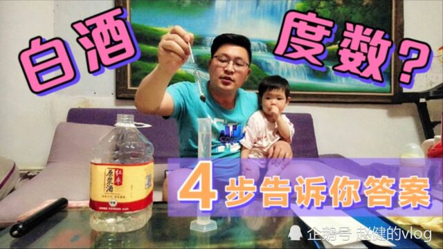 8年陈酿曲阳枣杠子酒,到底几度,简单4步揭晓答案,看后你敢喝吗