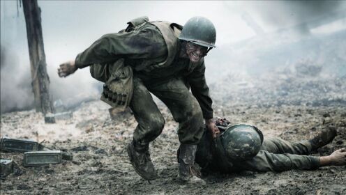经典战争片《血战钢锯岭》，新兵上战场不带枪，却救下75条人命