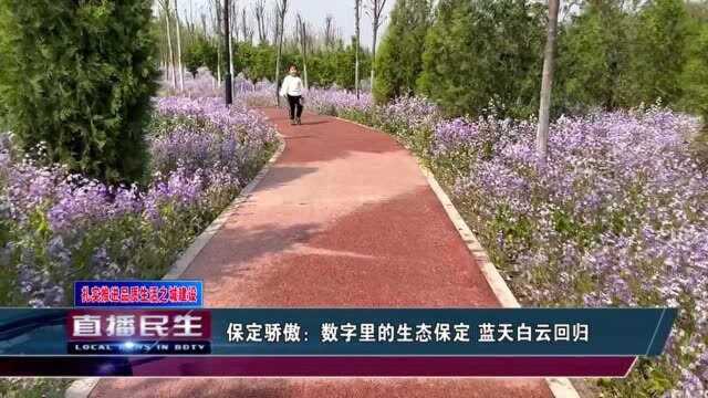 保定骄傲:数字里的生态保定 蓝天白云回归