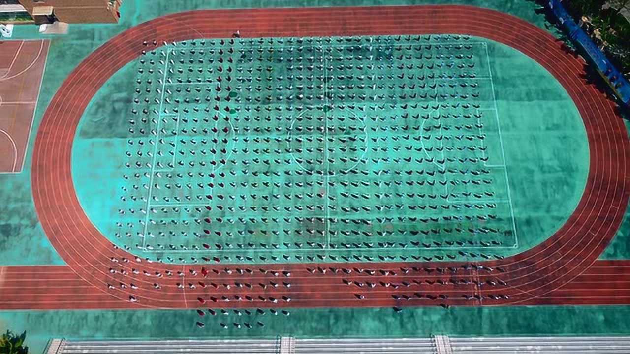 大连市金普新区童牛岭小学大课间操