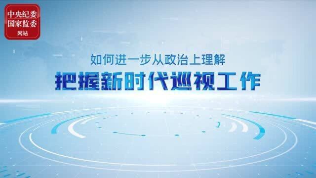 中央巡视办有关负责人接受本网专访解读全国巡视工作会议精神