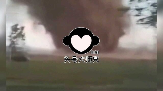 黑龙江尚志市遭遇龙卷风和冰雹强对流天气 场面震撼 #极端天气