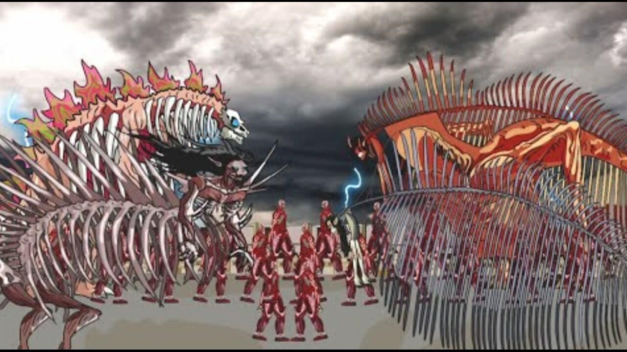 巨人最终季地鸣艾伦4种形态最终形态碾压一切