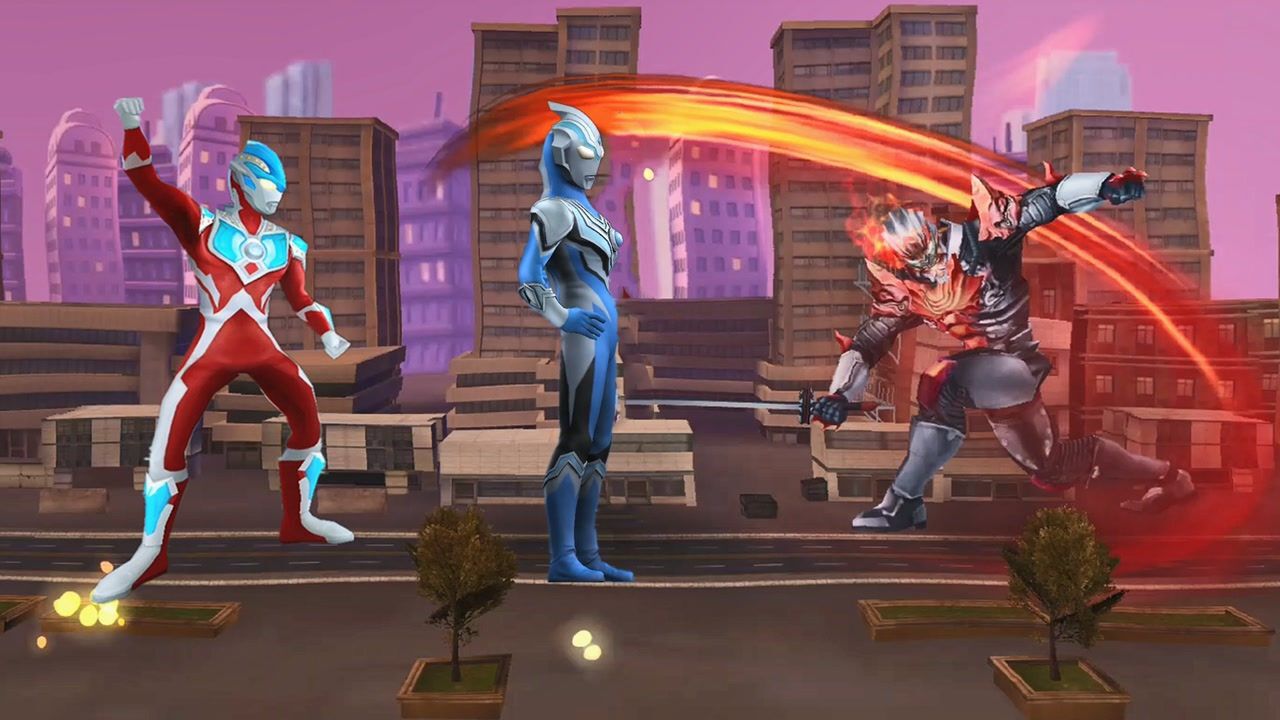 奥特曼格斗超人,风马奥特曼和银河奥特曼复活才把伽古拉打败_高清1080