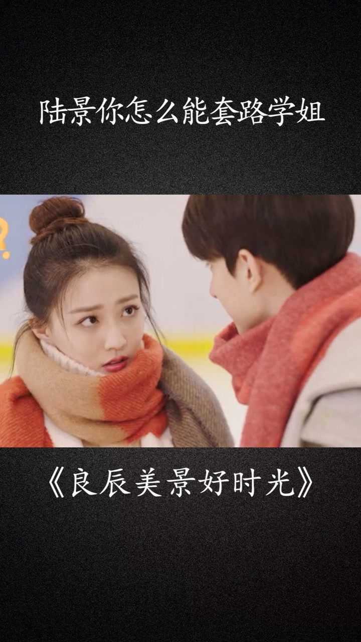 良辰美景好时光陆景你怎么能套路学姐良辰美景好时光经纪人小微感谢