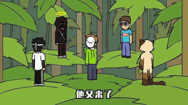 小靡游戏说:猎人挑战100名dream,遭女装大佬和dream女友袭击,反被其