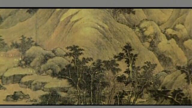 传世名画:皴法是一种画山方法,专用于画山质感与脉络