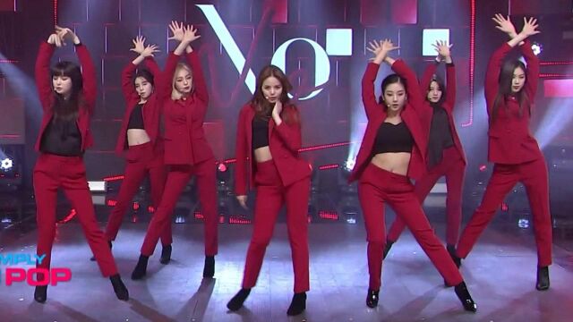 韩团CLC 新曲“NO”最新现场!红西装惊艳视觉,美出新高度