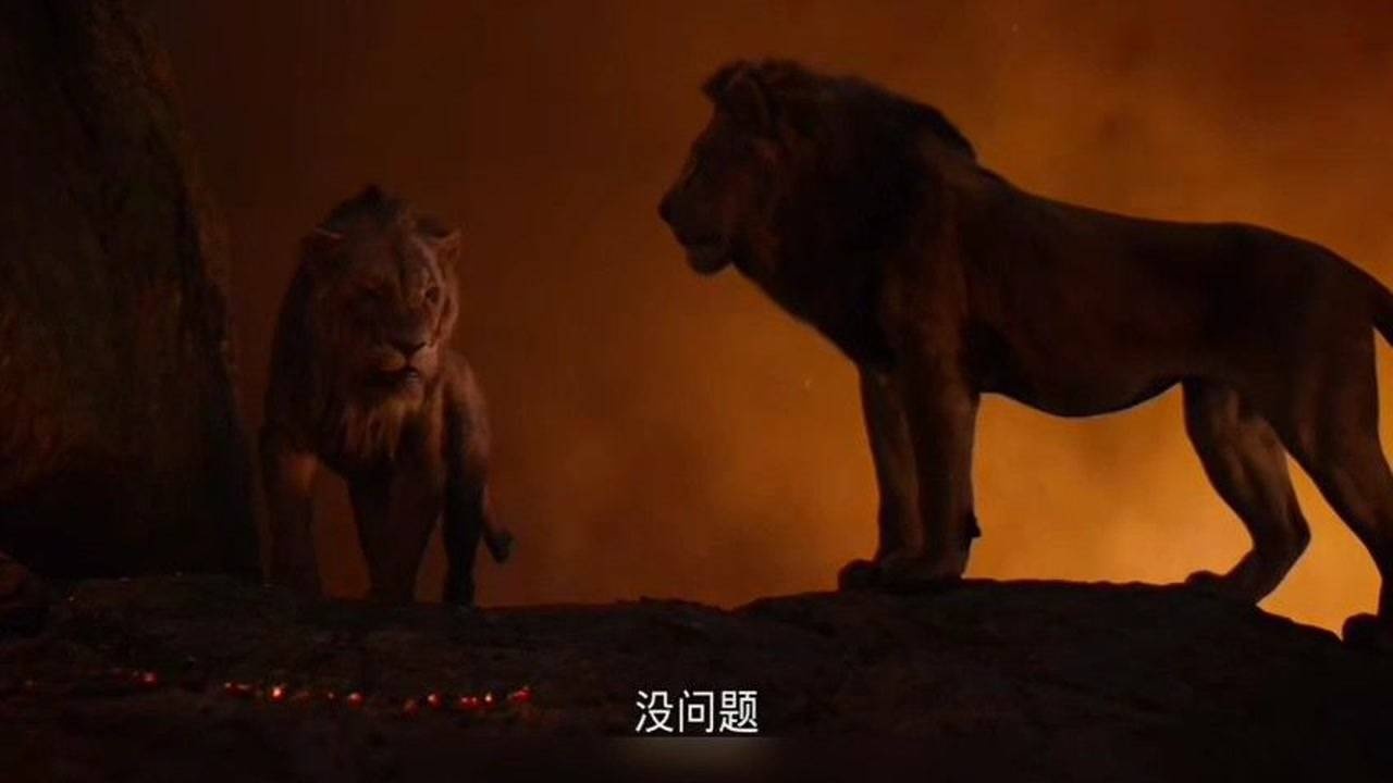 狮子王辛巴终于为父亲报了仇带着刀疤的狮子诡计多端的让人厌恶