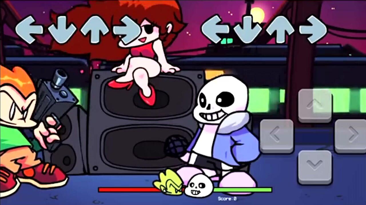 黑色星期五之夜:模组sans困难模式下pico第三阶段