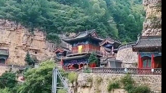 山西省代县,白仁岩又称白人岩寺