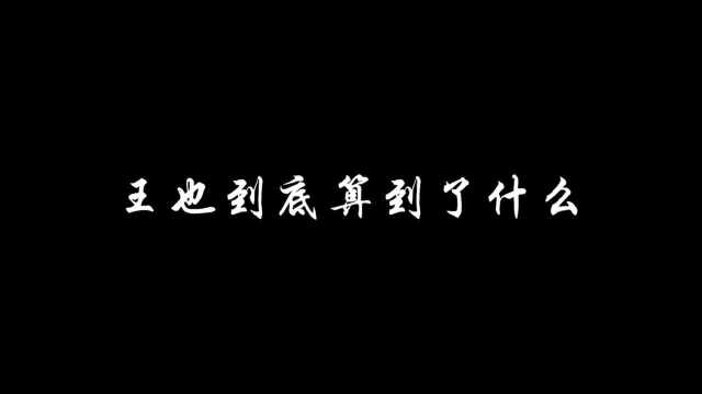 所以,到了最后,王也算到了什么?