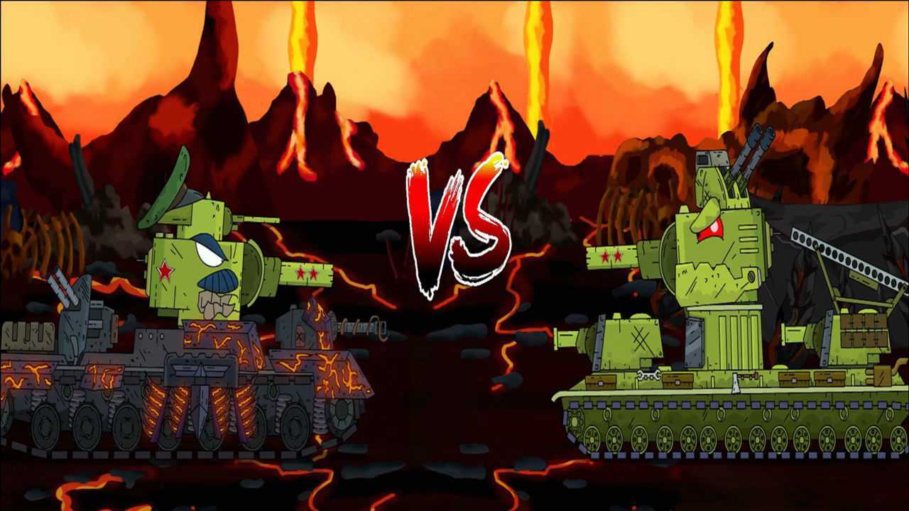 坦克世界:无畏战士kv6坦克大战