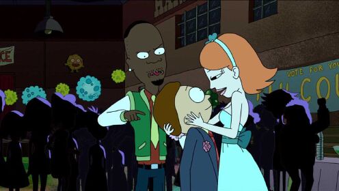 瑞克和莫蒂第一季第六集:莫蒂找瑞克研究了一个女神会爱上自己的药水