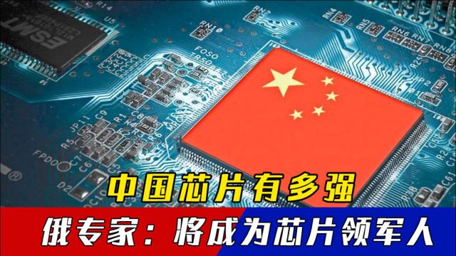 中国芯片有多强?自给率高达40%,俄专家:将成为芯片领军人