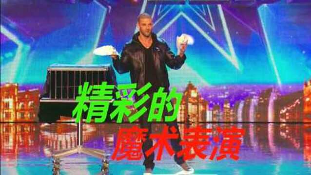 精彩的魔术表演